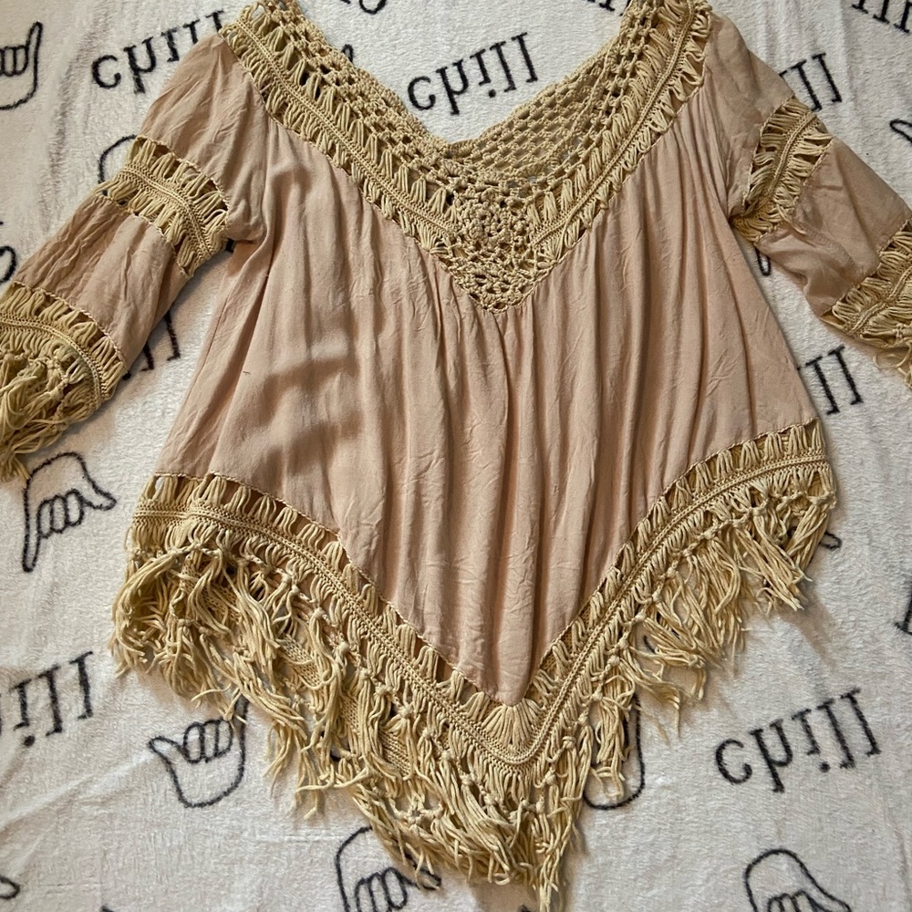 Cute tan top